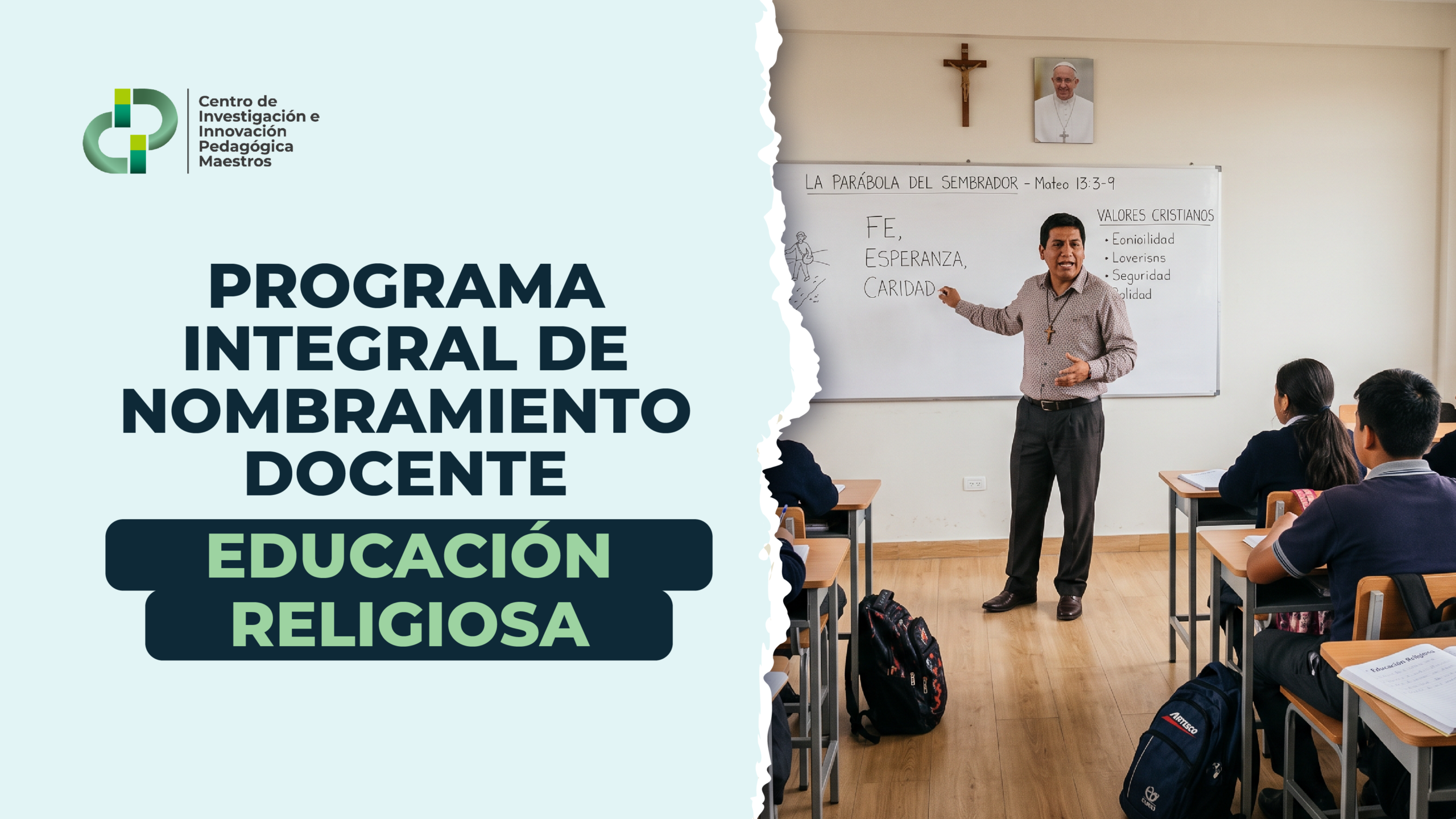 PROGRAMA INTEGRAL DE NOMBRAMIENTO Y ASCENSO REPASO FINAL DOCENTE – SECUNDARIA EDUCACIÓN RELIGIOSA